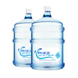 2 Pack Rizz Pure 19-Litre Premium Drinking Water Bottle
